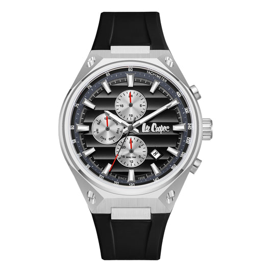 Lee Cooper, Men's, Analog Watch, Black Dial, LE-LC08063.351