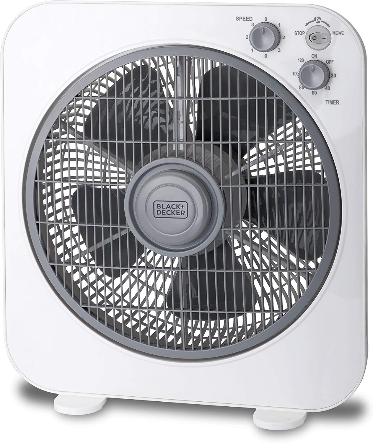 Black+Decker, Electric - Table Fans,  FB1220-B5,FB1220-B5 Table Fan – 3-Speed Airflow, Compact & Efficient