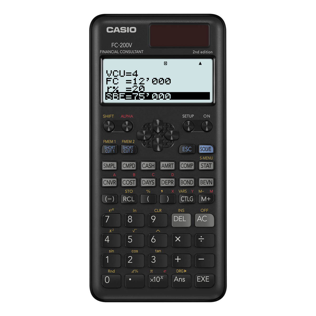 Casio Financial Calculator, FC200