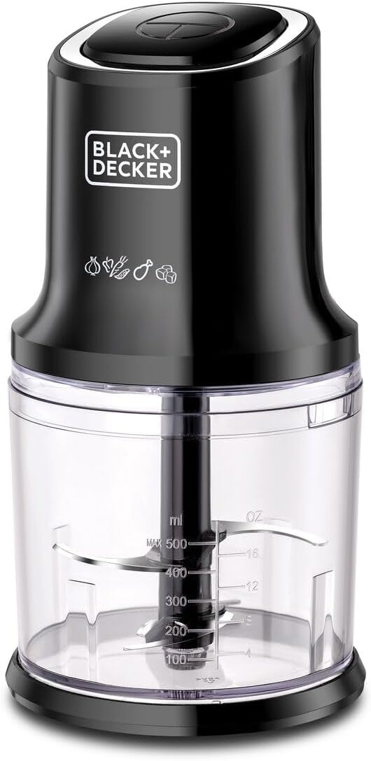 Black+Decker, 4 Blades 500W Vertical Chopper, FC500