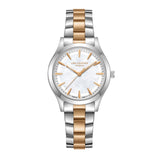 Lee Cooper Women's Watch Analog Mother of Pearl Dial with Two-Toned Stainless Steel Band, LC08147.520