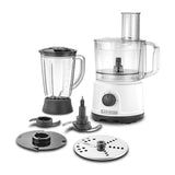 Black+Decker Multifunction Food Processor 800W -24 Functions & 5 Accessories, FX822