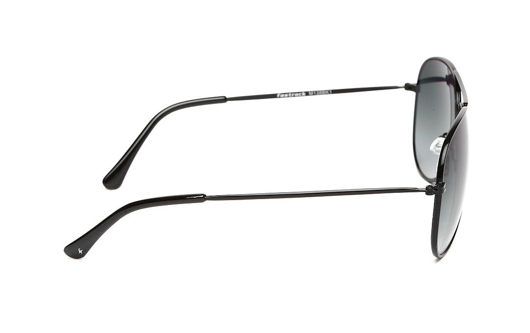 Fastrack Men's Fashion Sunglasses, Black Lens, UV protected, M138BK1 - image 3