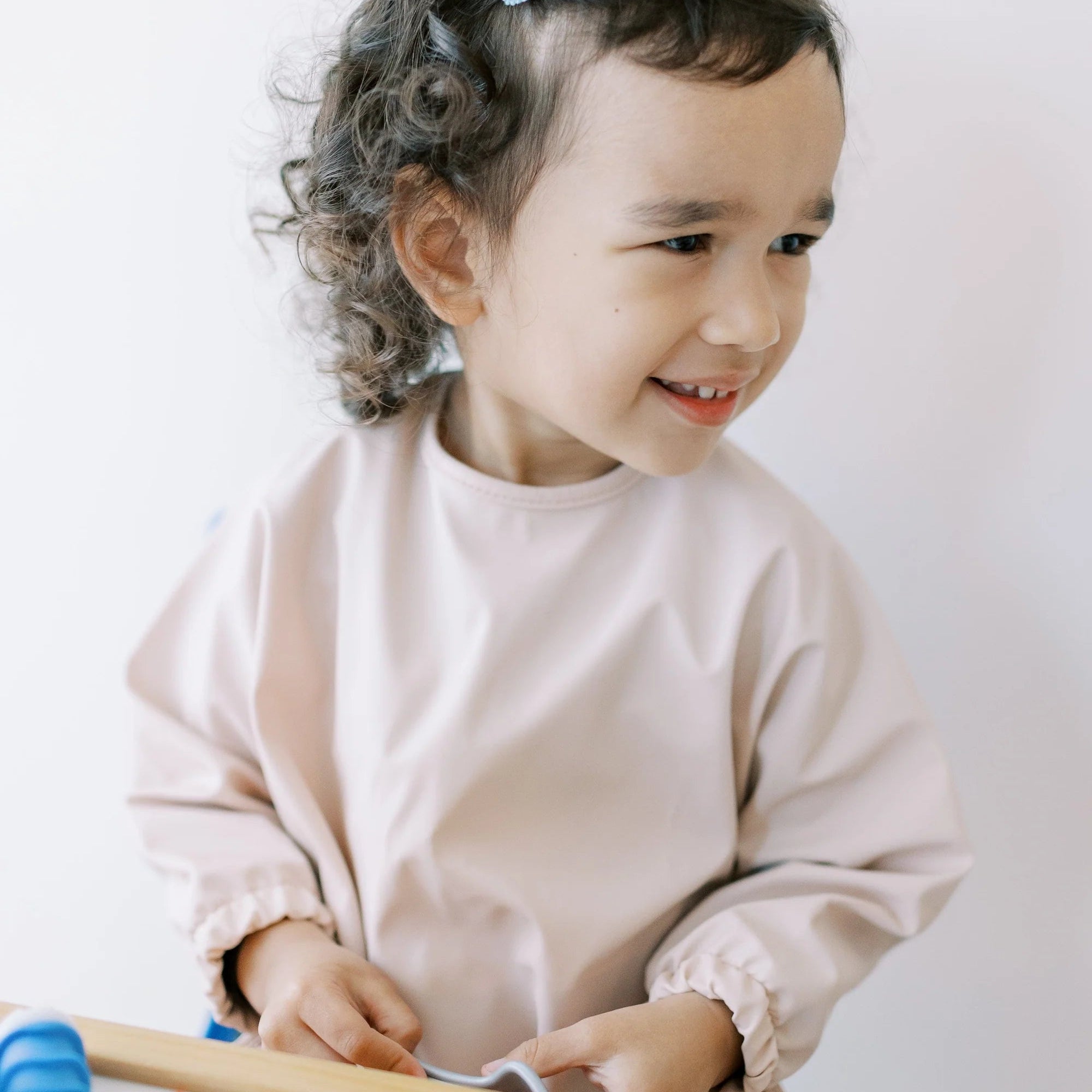 Milk It Baby Water Proof Sleeved Bib, Coral Pink, MI-SBCP001