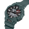 G-Shock Men's Watch Analog-Digital with Green Resin Band, GA-010-2ADR