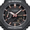 G-Shock Women's Watch Analog & Digital Combo, Black Dial Black Resin Band, GMA-S2100-1ADR