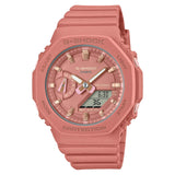 G-Shock Women's Watch Analog & Digital Combo, Pink Dial Pink Resin Band, GMA-S2100-4A2DR
