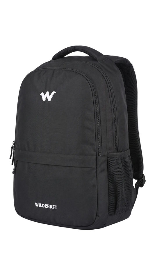 Wildcraft Transit 1 Black 15 inch Laptop Backpack, TRANSIT1BLK