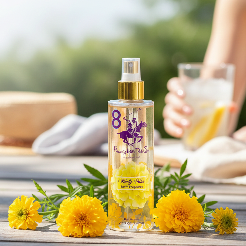 Beverly Hills Polo Club Exotic Fragrance Body Mist No.8 200ml, BHPCBHMIST08