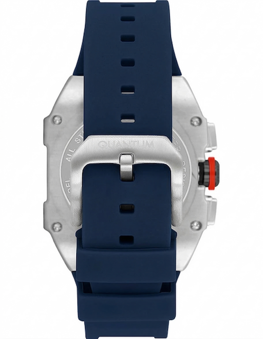 Quantum, Men's, Analog Watch, Blue Dial, with Silicone Band, QU-HNG1080.399
