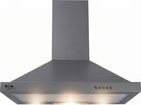 Zen Built-in Chimney Cooker Hood 60cm Stainless Steel Inox, ZPHC60