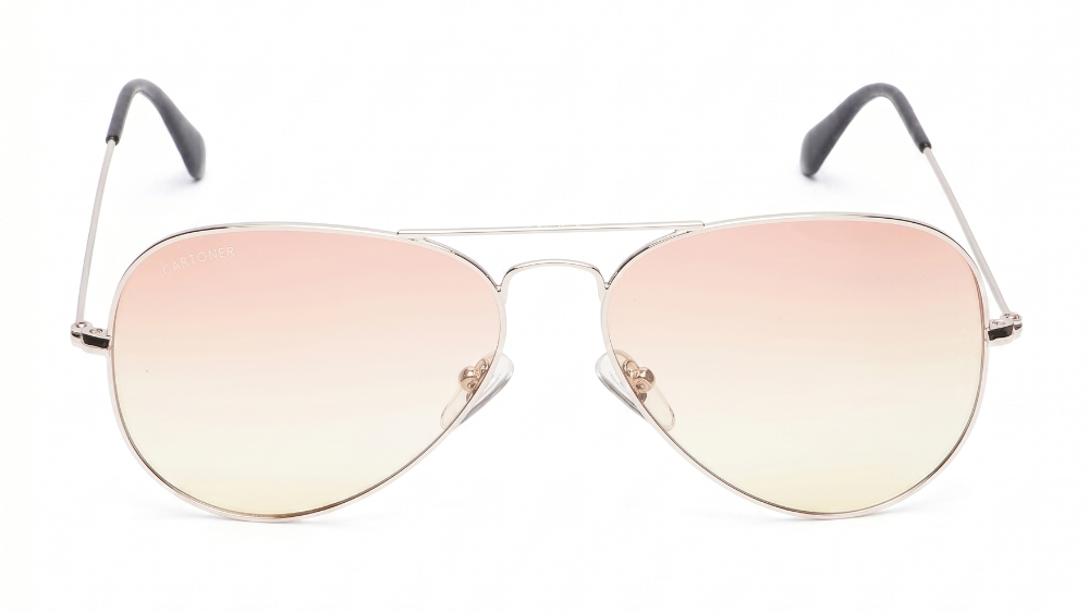 Fastrack Men's Sunglasses, Yellow Lens, UV protected, M165YL26