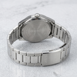 Casio Unisex Analog Watch White Dial with Silver Stainless Steel Band, UTP-1302PD-7AVDF