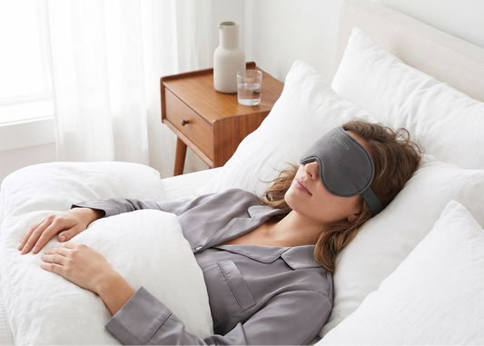 Carlton Eyemask Grey, EYEMASKGRY