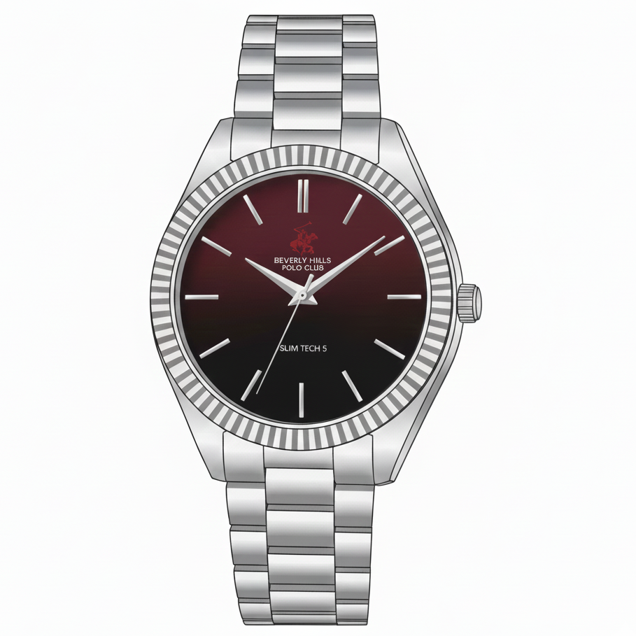Beverly Hills Polo Club, Men's, Analog Watch, with Stainless Steel Band, BH-BP3830X.380