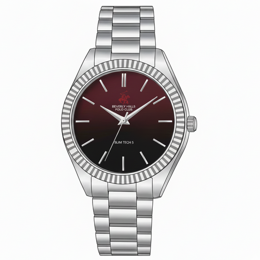 Beverly Hills Polo Club, Men's, Analog Watch, with Stainless Steel Band, BH-BP3830X.380