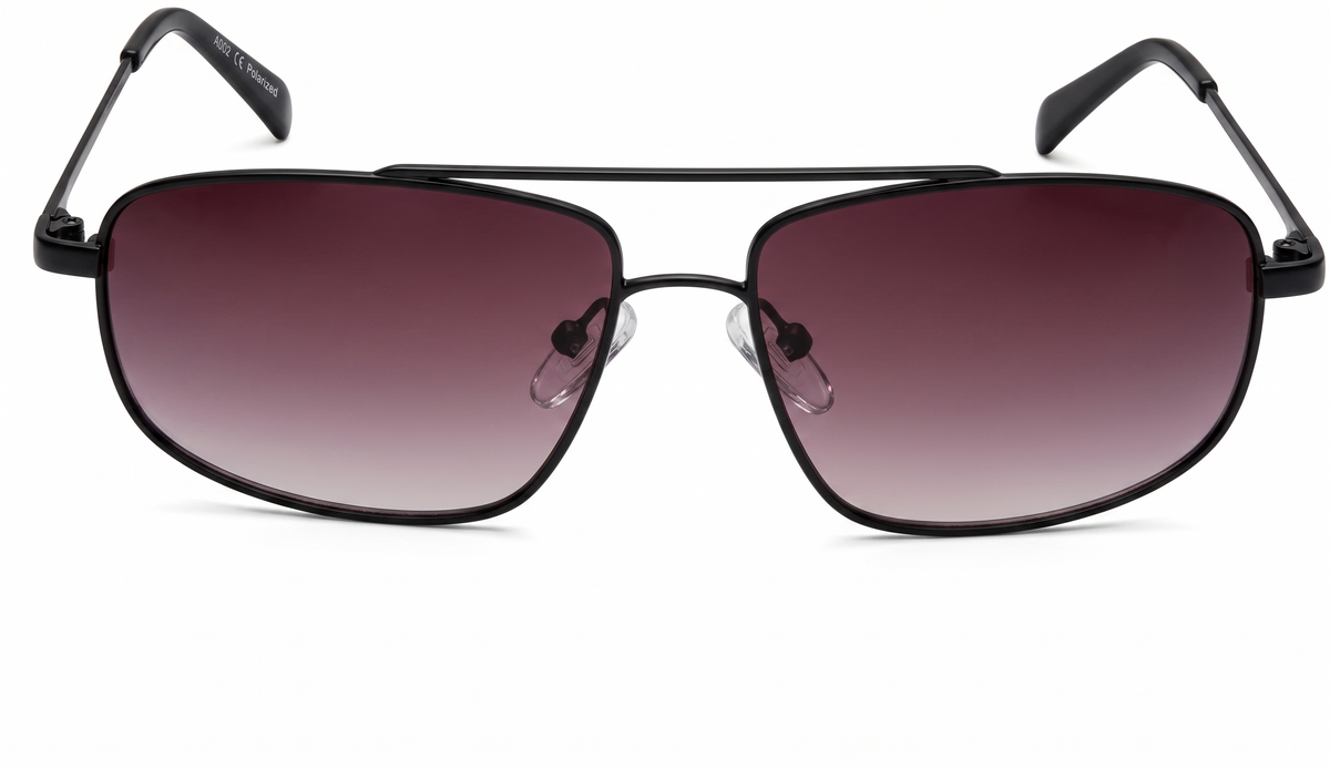 Fastrack Unisex Rectangular Sunglasses, Brown Lens, UV protected, M261BK1