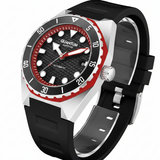 Quantum, Men's, Analog Watch, Black Dial, with Silicone Band, QU-BAR1213.351