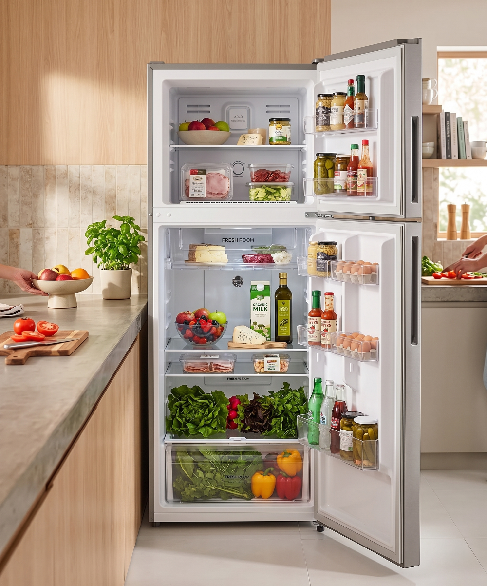 Zen Double Door CFC Fridge with Lock & Key 700 L, ZR700DSF Zen Refrigerator ZR700DSF