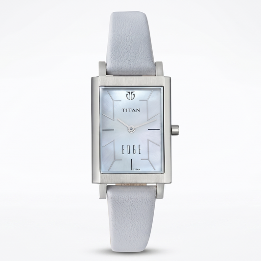 Titan, Women, Analog, Watch, Mother of pearl Dial, Leather Strap, 2516SL01