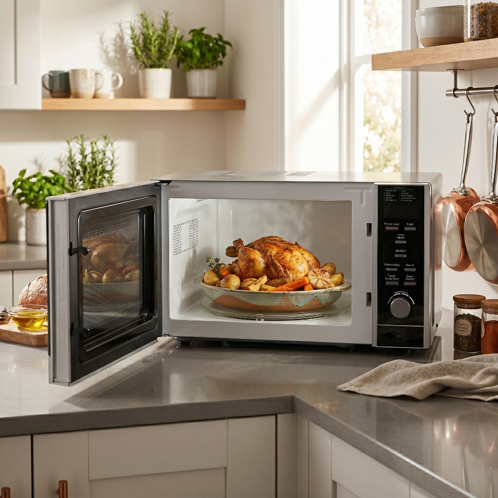 ZEN Microwave Oven With Grill, 30L, ZMW30DSS