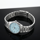 Casio Unisex Analog Watch Blue Dial with Silver Stainless Steel Band, UTP-1302PD-2A2VDF