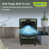 Symphony Air Force 100 Semi-Commercial Air Cooler with Xtra Power Jet Fan-100L, 325W, airforce100