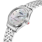 Hanowa Women's Analog Watch White Dial with Silver Stainless Steel Bracelet, HAWLH0002601