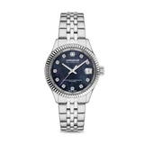Hanowa Women's Analog Watch Black Dial with Silver Stainless Steel Bracelet, HAWLH0002602