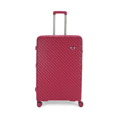 VIP Haze Plus 67cm 8 Wheel Red Hard Trolley, HAZEPLUS67CL