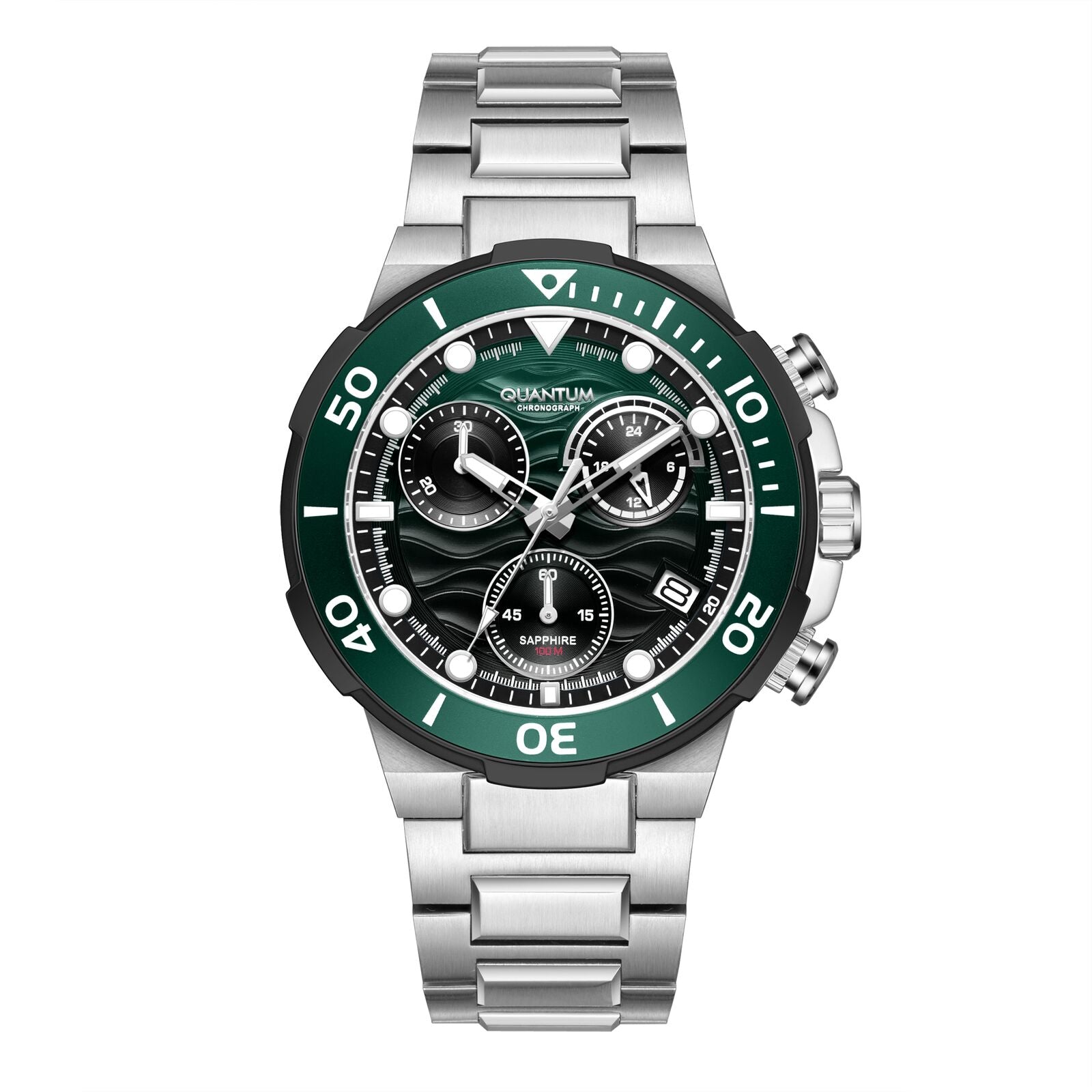 Quantum, Men's, Analog Watch, Silver Dial, with Stainless Steel Band, QU-HNG1150.370