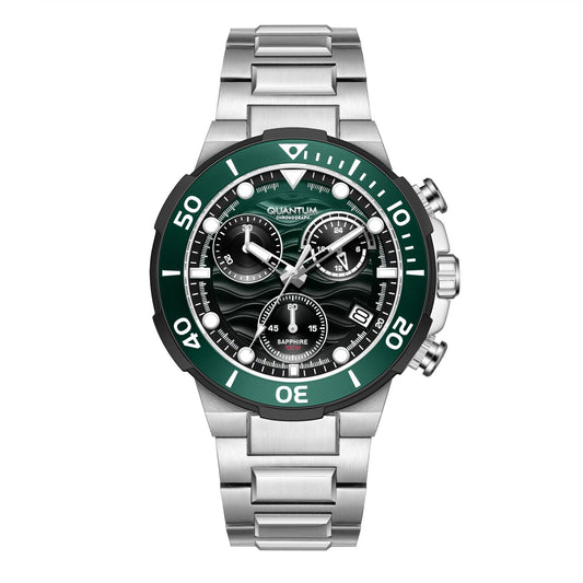 Quantum, Men's, Analog Watch, Silver Dial, with Stainless Steel Band, QU-HNG1150.370