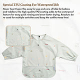 Milk It Baby Water Proof Sleeved Bib, Hong Kong City, MI-SBHK006S
