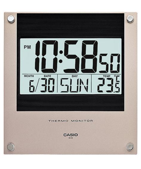 Casio, Wall Clock, Digital Display, Grey , ID-11S-1DF