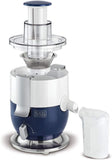 Black+Decker, 1000W Juice Extractor, White/Blue, JE350