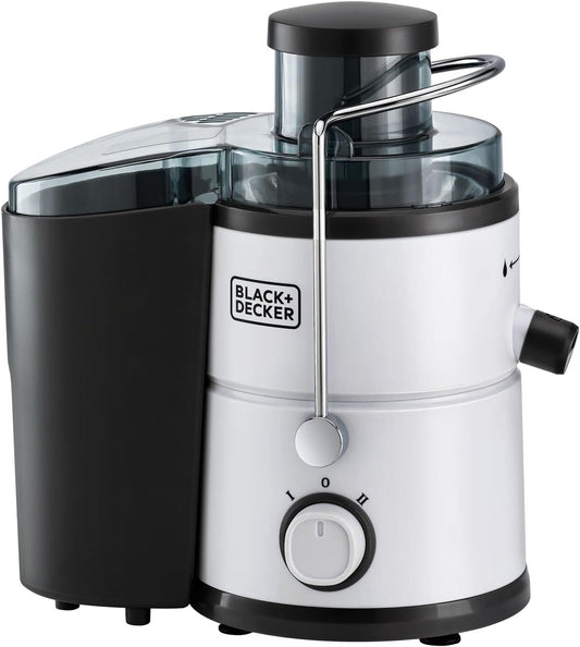 Black+Decker, 600W Juice Extractor, High-Performance, Easy-Clean JE600 Juice Extractor BL-JE600