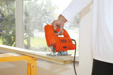 Black+Decker, Single Speed Jigsaw with Bevel Cutting, JS10