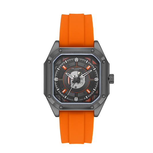 Lee Cooper, Men's, Analog Watch, Black Dial, LE-LC08061.077