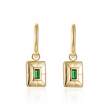 Lee Cooper Women's Earings - Gold/Green