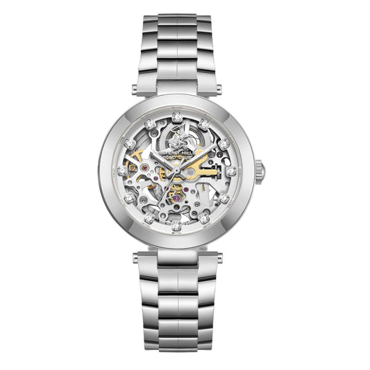Beverly Hills Polo Club, Men's, Analog Watch, Silver Dial, with Stainless Steel Band, BH-BP3800X.330