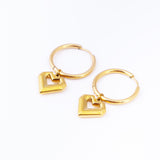 Lee Cooper Women's Earings - Gold