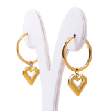 Lee Cooper Women's Earings - Gold, LC.E.01726.110