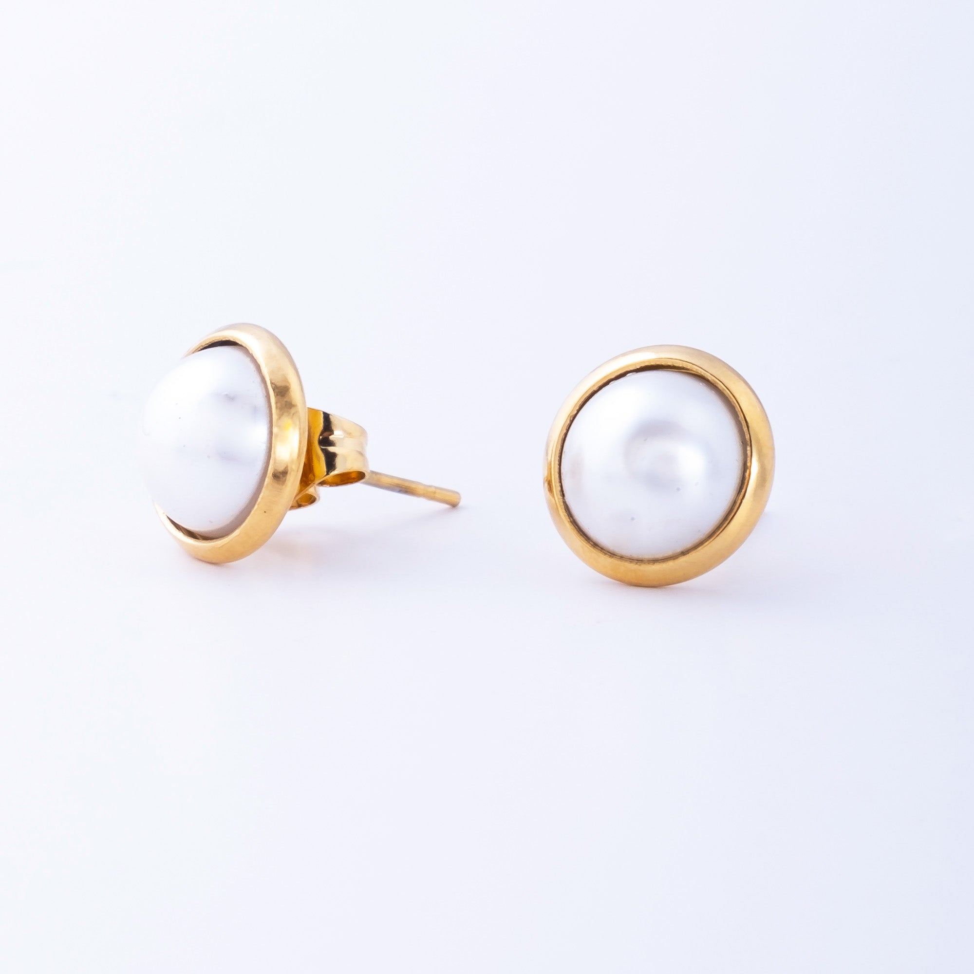 Lee Cooper Women's Earings - Gold/White