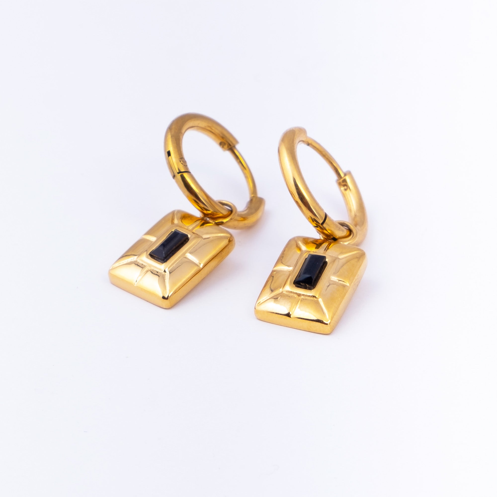 Lee Cooper Women's Earings - Gold/Black