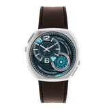 Lee Cooper Men's Multifunction Watch Analog, Green Dial Brown Leather Strap, LC07805.374 