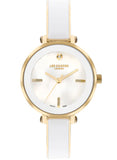 Lee Cooper Women's Watch Analog, Mother of Pearl Dial Gold Stainless Steel Band, LC07813.120