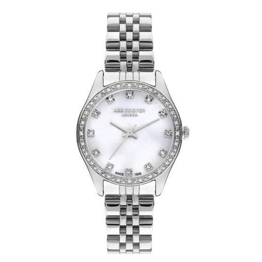 Lee Cooper, Men's, Analog Watch, Silver Dial, with Stainless Steel Band, LE-LC07818.320