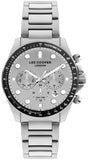 Lee Cooper Men's Watch Analog, Grey Dial Grey Metal Band , LC07829.330