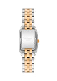Lee Cooper Women's Analog Watch with White Mother Of Pearl Dial and Silver/Rose Gold Stainless Steel Band, LC07940.530