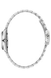 Lee Cooper Women's Analog Watch with White Mother Of Pearl Dial and And Stainless Steel Band, LC08155.320